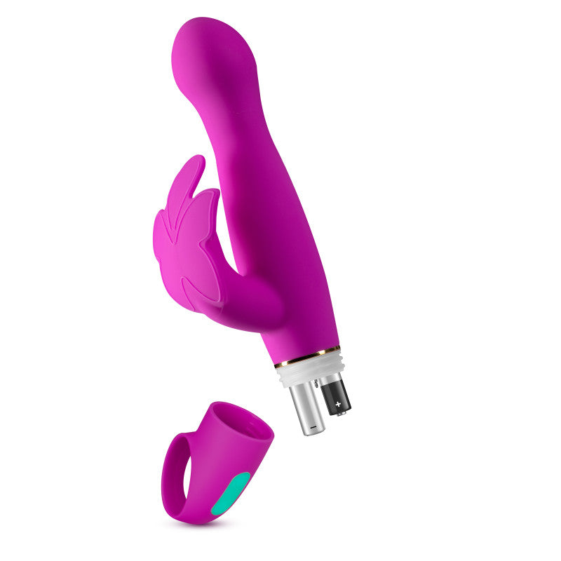 Aria Naughty AF - Plum 18.4 cm Butterfly Vibrator-BL-21801