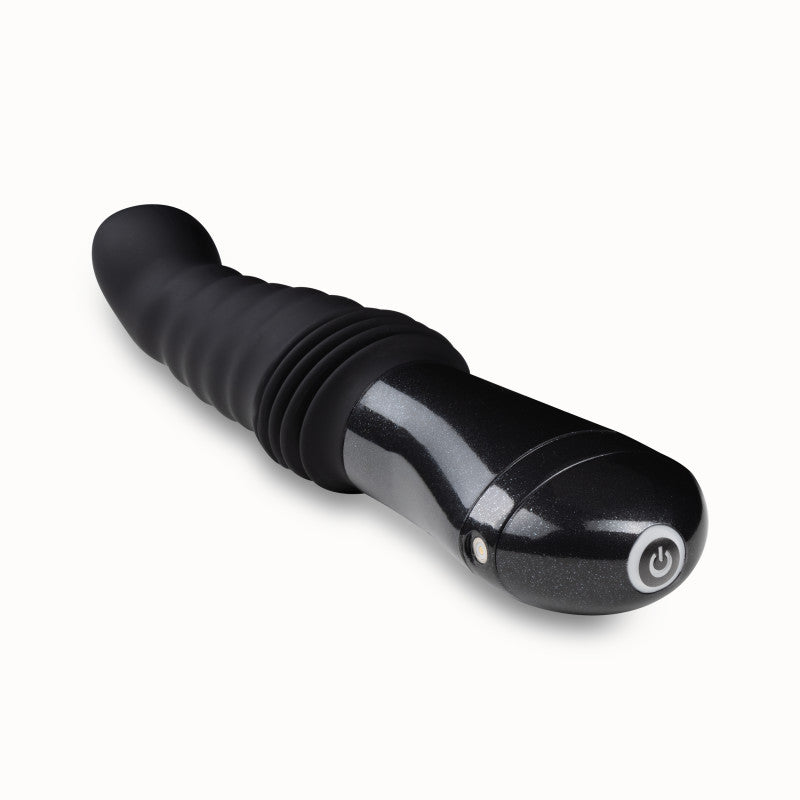 Temptasia Lazarus Thrusting Dildo - Black 25.4 cm USB Rechargeable Thrusting Dildo-BL-29985