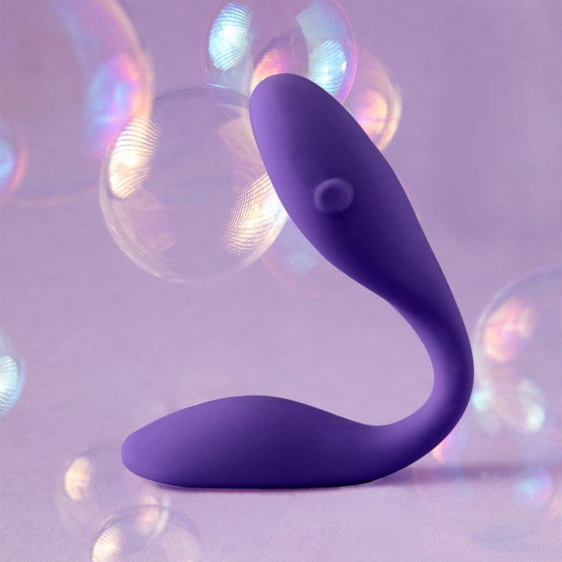 Wellness Duo - Purple - Purple USB Rechargeable Couples Vibrator-BL-44101