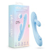 Play With Me - Moondust Magic - Blue 20.3 cm USB Rechargeable Rabbit Vibrator-BL-44602