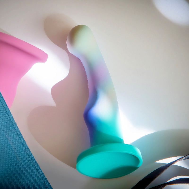 Avant Opal Dreams - Aqua - Coloured 15.2 cm Dildo-BL-88370