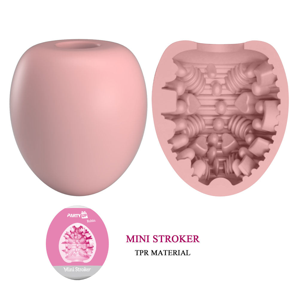 Party Up ROBIN Mini Stroker - Pink Mini Stroker-BM-00900T90-PU