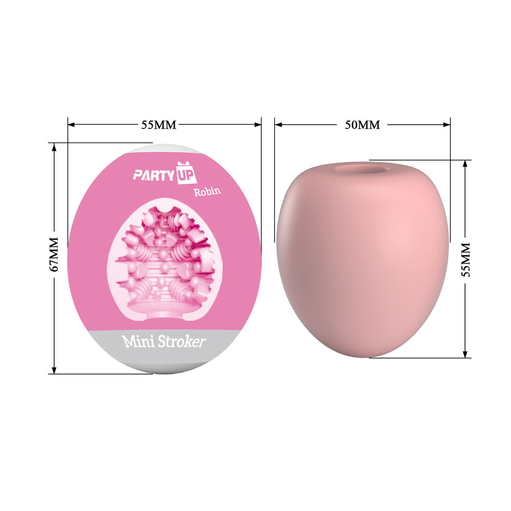 Party Up ROBIN Mini Stroker - Pink Mini Stroker-BM-00900T90-PU