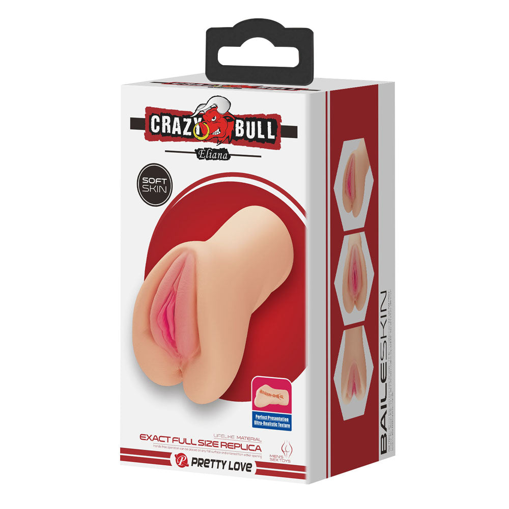 CRAZY BULL ELIANA Vagina Stroker - Flesh Vagina Stroker - BM-009235N
