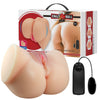 CRAZY BULL EMILIA Vibrating Torso - Flesh Vibrating Torso Masturbator - BM-009245Z