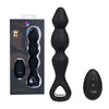 Maia HUDSON - Black 19 cm USB Rechargeable Anal Vibrator with Wireless Remote