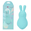 Maia BRI - Teal - Teal 9 cm USB Rechargeable Vibrating Bunny Bullet-BO-25-05-TEAL
