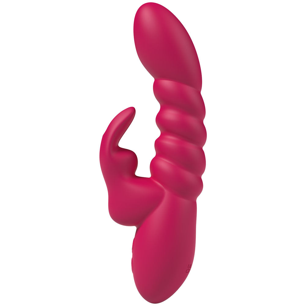 Party Up BRYNLYN - Pink - Pink 18.2 cm USB Rechargeable Rabbit Vibrator-BP-W00001