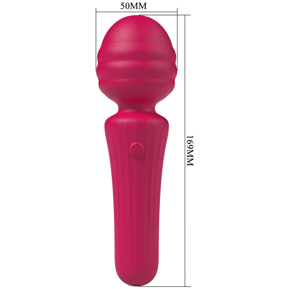 Party Up DUUNA - Pink - Pink 16.9 cm USB Rechargeable Massage Wand-BP-W00003