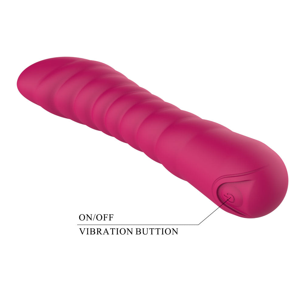 Party Up JAYLEI - Pink - Pink 14.6 cm USB Rechargeable Vibrator-BP-W00005