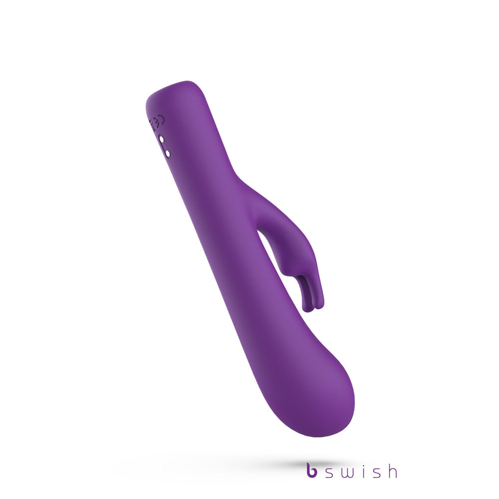 Bwild Bunny Infinite Deluxe - Purple - Purple 19.3 cm USB Rechargeable Rabbit Vibrator