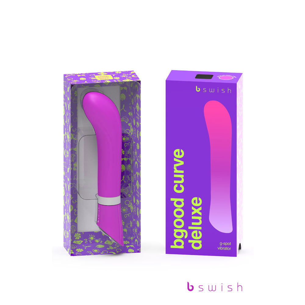 Bgood Curve Deluxe - Violet - Violet 19.3 cm Vibrator-BSBDC0446