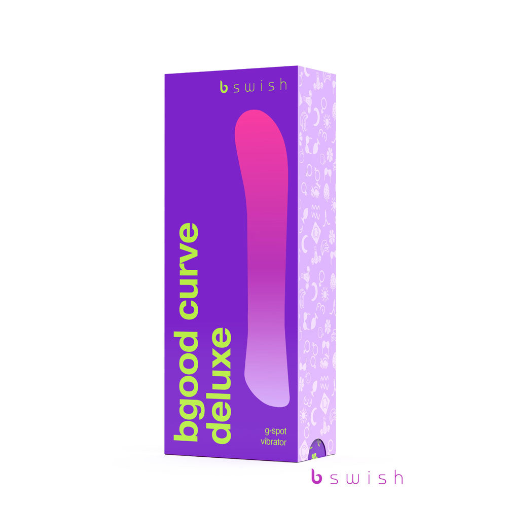 Bgood Curve Deluxe - Violet - Violet 19.3 cm Vibrator-BSBDC0446