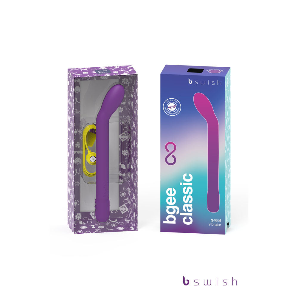 Bgee Infinite Classic - Purple - Purple 18 cm USB Rechargeable Vibrator