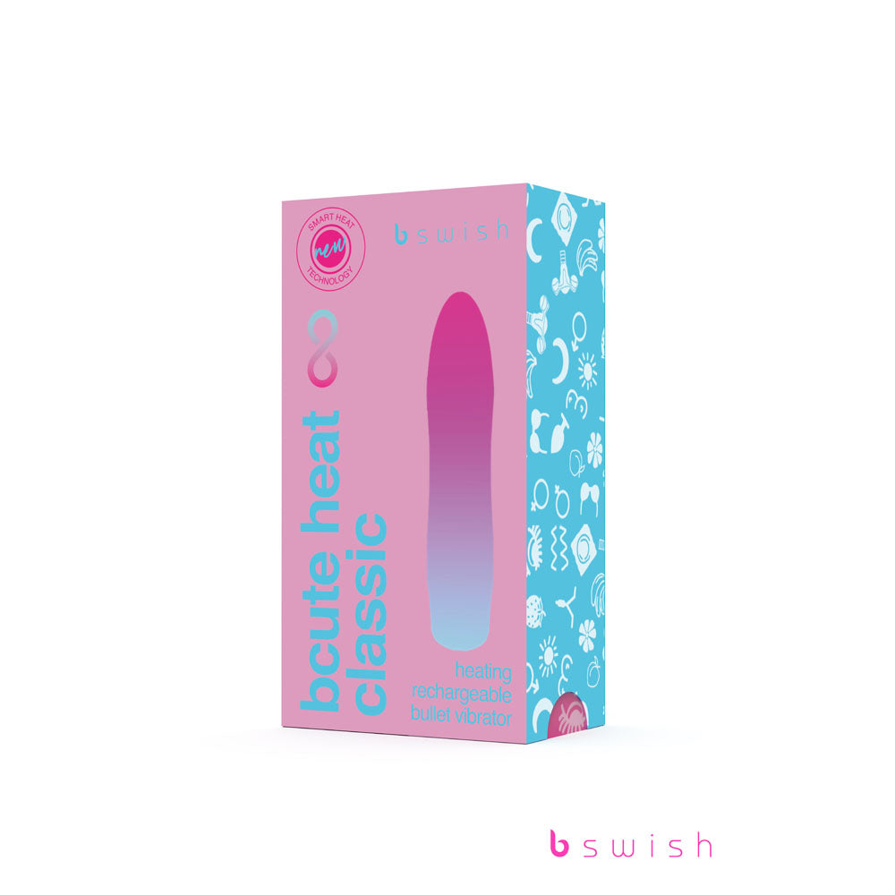 Bcute Infinite Heat Classic - Sunset Pink - Pink 10 cm USB Rechargeable Vibrator-BSBIH0525