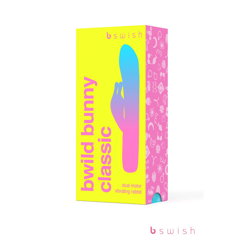 Bwild Classic Bunny - Guava - Guava 15.2 cm (6) Rabbit Vibrator-BSCWB1436