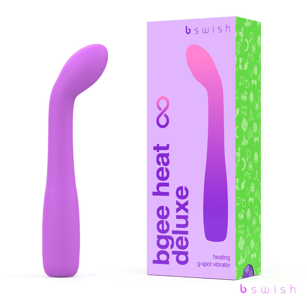 Bgee Heat Infinite Deluxe - Sweet Lavender - Sweet Lavender 18 cm USB Rechargeable Vibrator-BSGEH0426