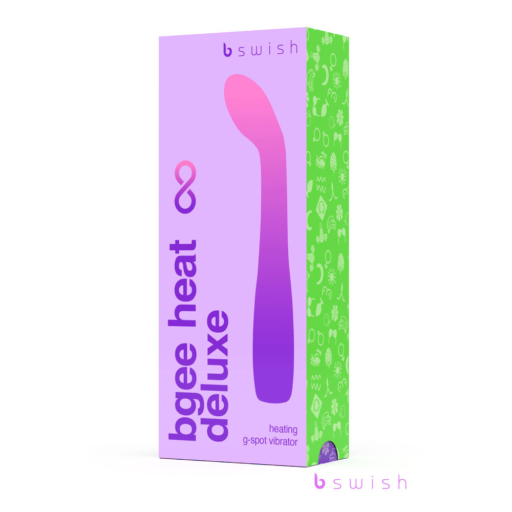 Bgee Heat Infinite Deluxe - Sweet Lavender - Sweet Lavender 18 cm USB Rechargeable Vibrator-BSGEH0426