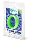 b-Vibe Snug Ring 45mm Snug Fit Silicone Cock Ring - Green-BV-126 GRN