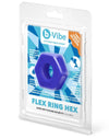 b-Vibe Flex Ring Hex - Silicone Cock Ring-BV-144