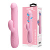 Party Up DEAN Wavy Rotation Vibe - Pink - Pink 23.8 cm USB Rechargeable Rotating Rabbit Vibrator-BW-069004-PU