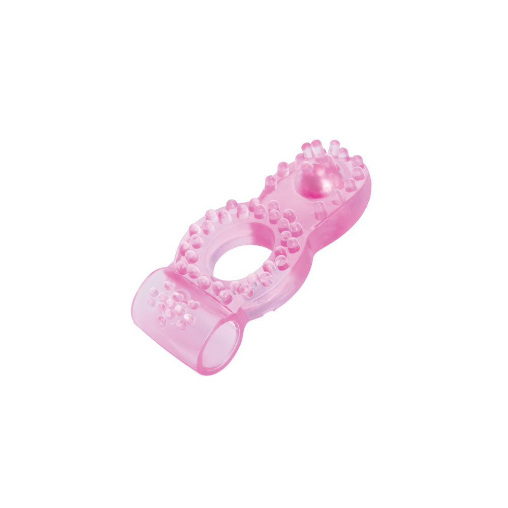 Bodywand Rechargeable Deluxe Orgasm Enhancer Ring - Pink USB Rechargeable Vibrating Cock Ring-BW1503