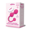 Bodywand Squeeze Remote-Control Pelvic Floor Trainer - Pink USB Rechargeable Weighted Kegel Bal