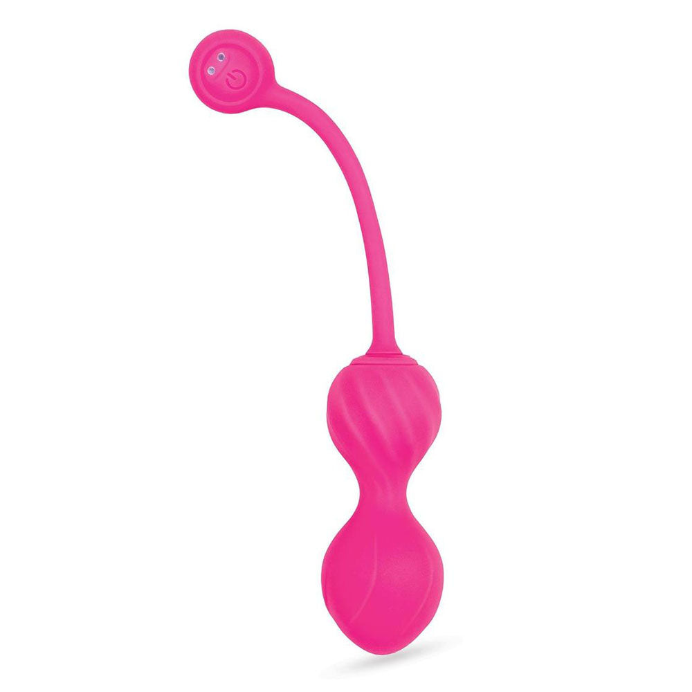 Bodywand Squeeze Remote-Control Pelvic Floor Trainer - Pink USB Rechargeable Weighted Kegel Bal