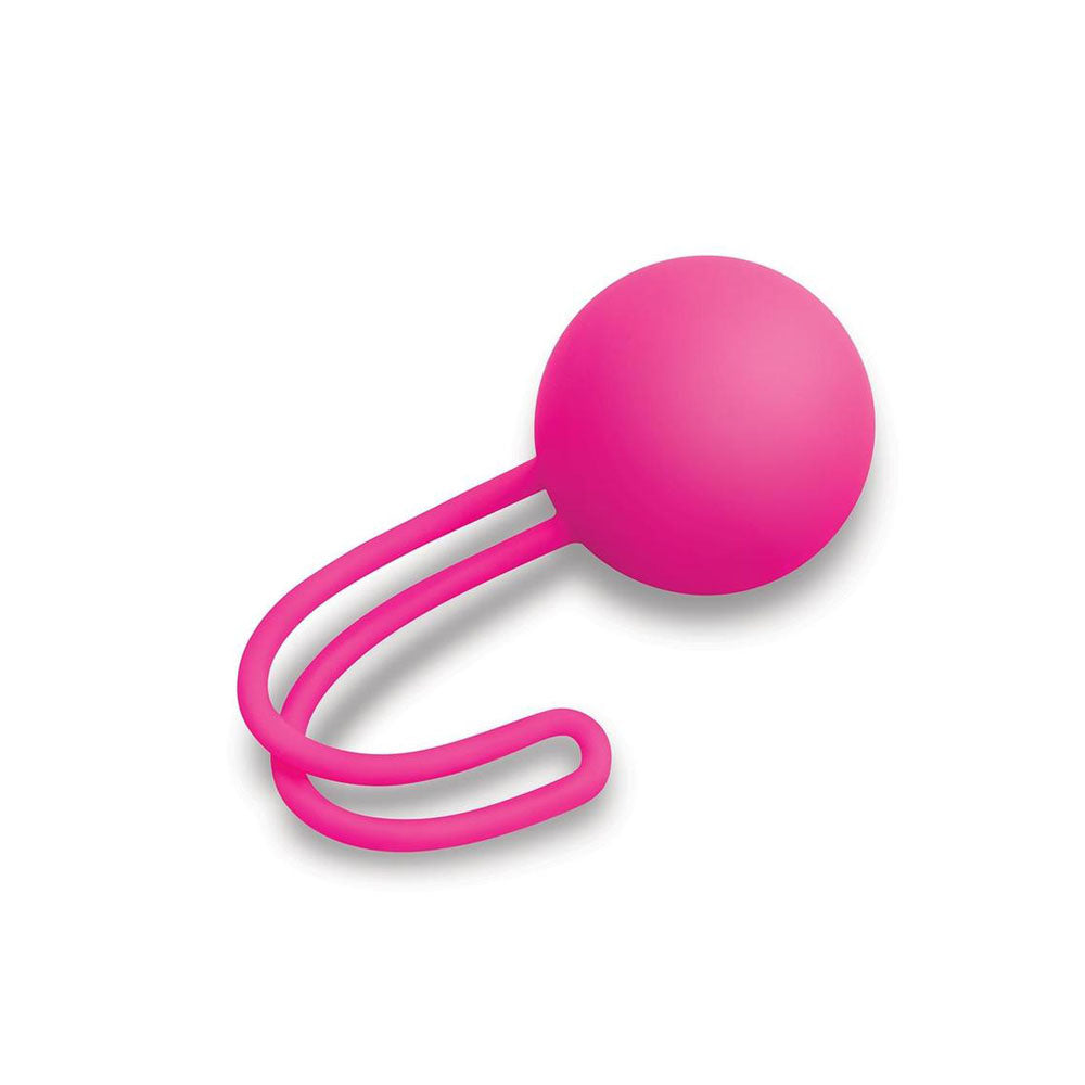 Bodywand Squeeze Single Ball Kegel Toner - Pink Kegel Ball - 37 grams