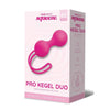 Bodywand Squeeze Pro Kegel Duo - Pink Kegel Balls - 65 grams-BW2010