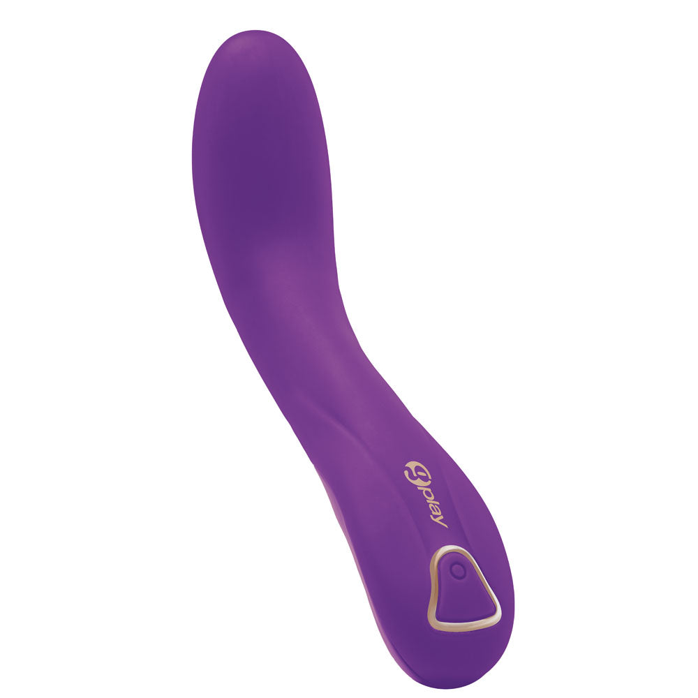 Bodywand G-Play Ergonomic Squirt Trainer - Purple 19 cm USB Rechargeable Vibrator-BW802