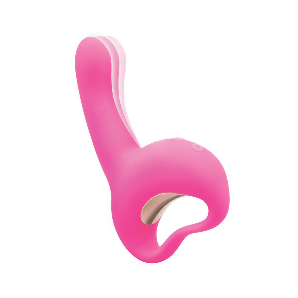 Bodywand G-Play Ultimate Come Hither Squirt Master - Pink 19 cm USB Rechargeable Vibrator-BW806