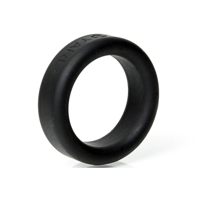 Boneyard Silicone Ring 30mm - Black 30 mm Cock Ring-BY0130