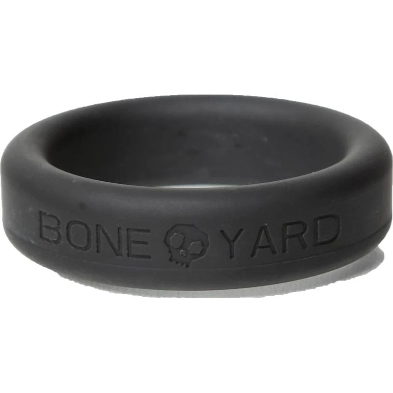 Boneyard Silicone Ring 35mm - Black 35 mm Cock Ring-BY0135