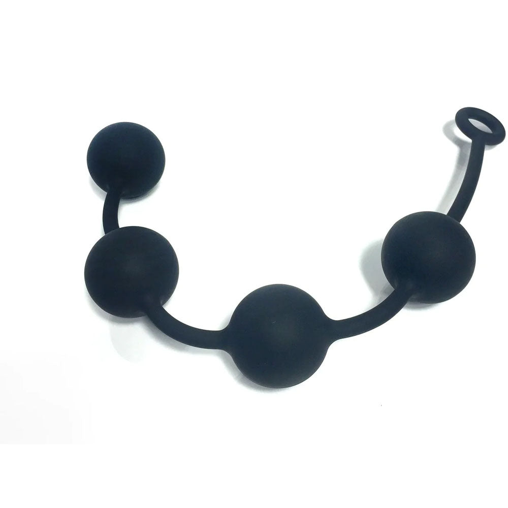 Boneyard Ass Ballz L - Black 46 cm Large Anal Balls-BY0434