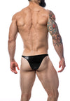 Cut For Men-Brazilianbrief-BlackLeatherette-M