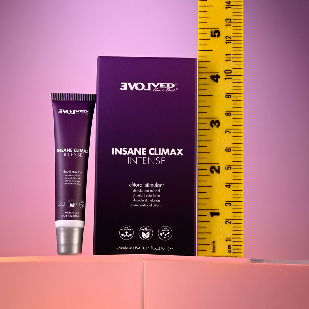 Evolved INSANE CLIMAX - INTENSE - Clitoral Stimulation Gel - 10 ml Tube-EN-LQ-4370-2