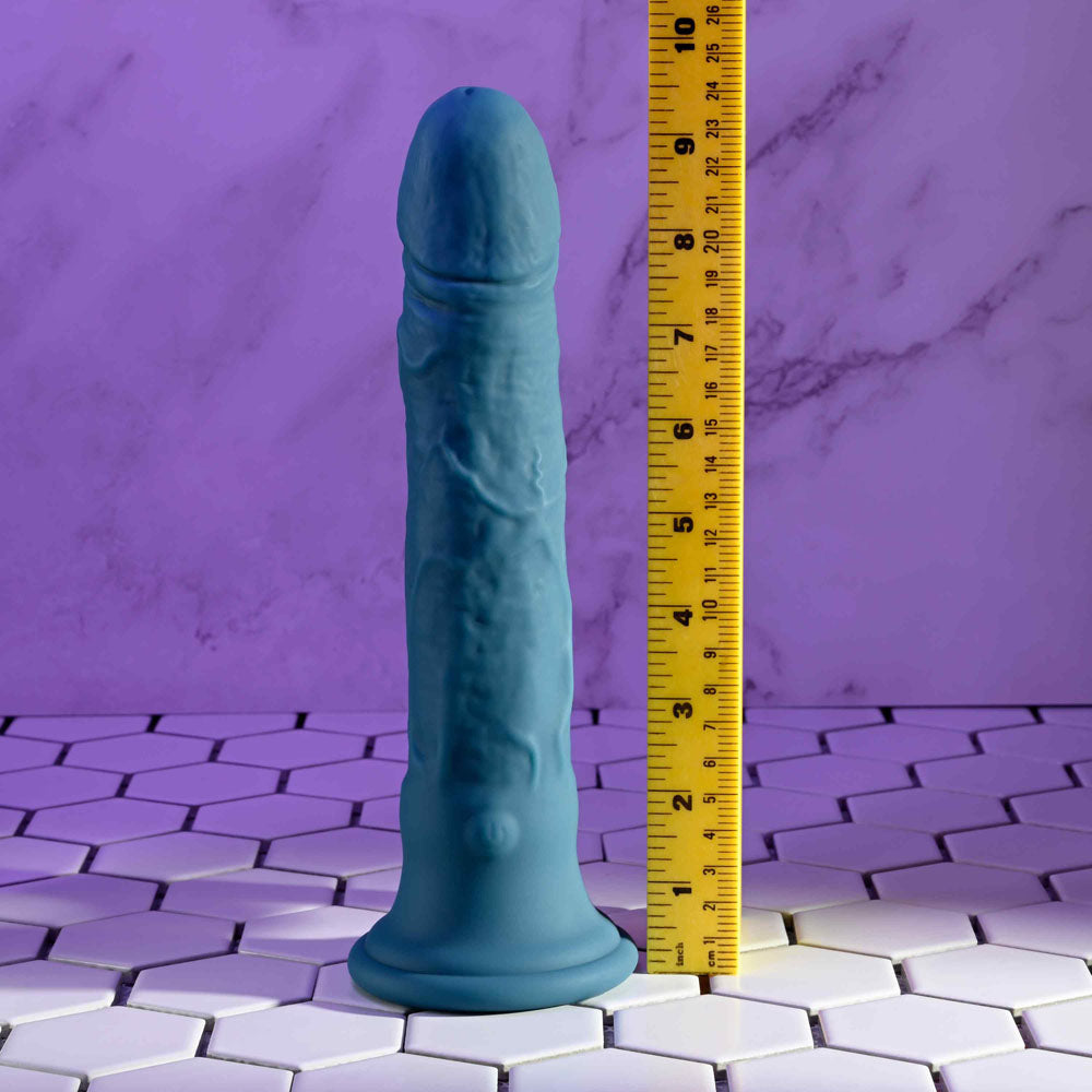 Evolved TSUNAMI - Blue 18.4 cm USB Rechargeable Vibrating Dong with Remote Control-EN-RD-4820-2