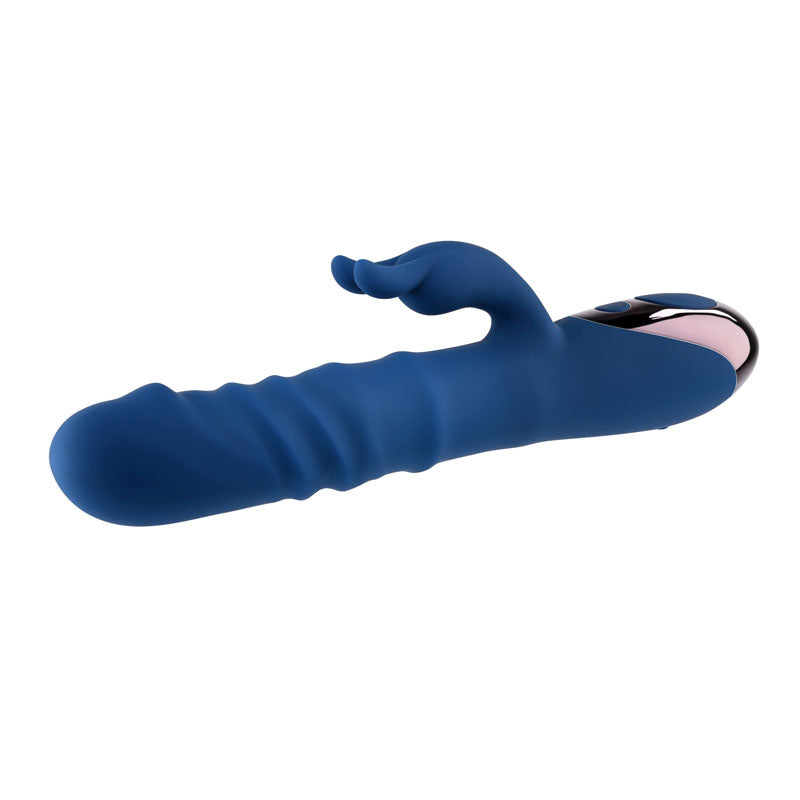 Evolved The Ringer - Blue 23.8 cm USB Rechargeable Rabbit Vibrator-EN-RS-1232-2