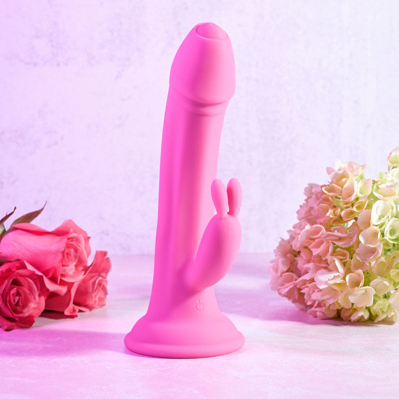 Evolved SOMEBUNNY TO LOVE - Pink 19.7 cm USB Rechargeable Rabbit Vibrator-EN-RS-1690-2