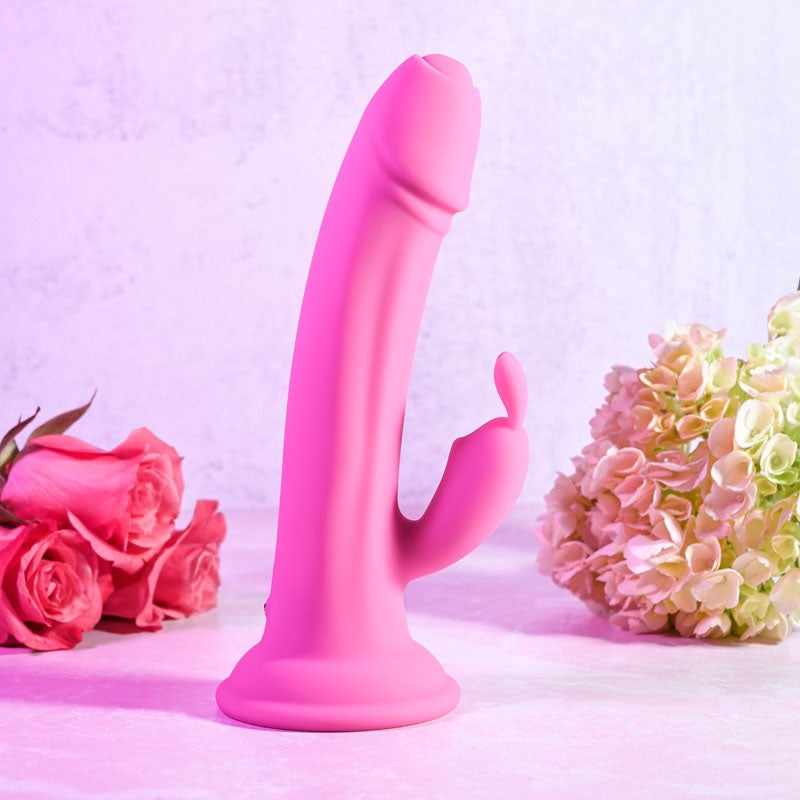 Evolved SOMEBUNNY TO LOVE - Pink 19.7 cm USB Rechargeable Rabbit Vibrator-EN-RS-1690-2