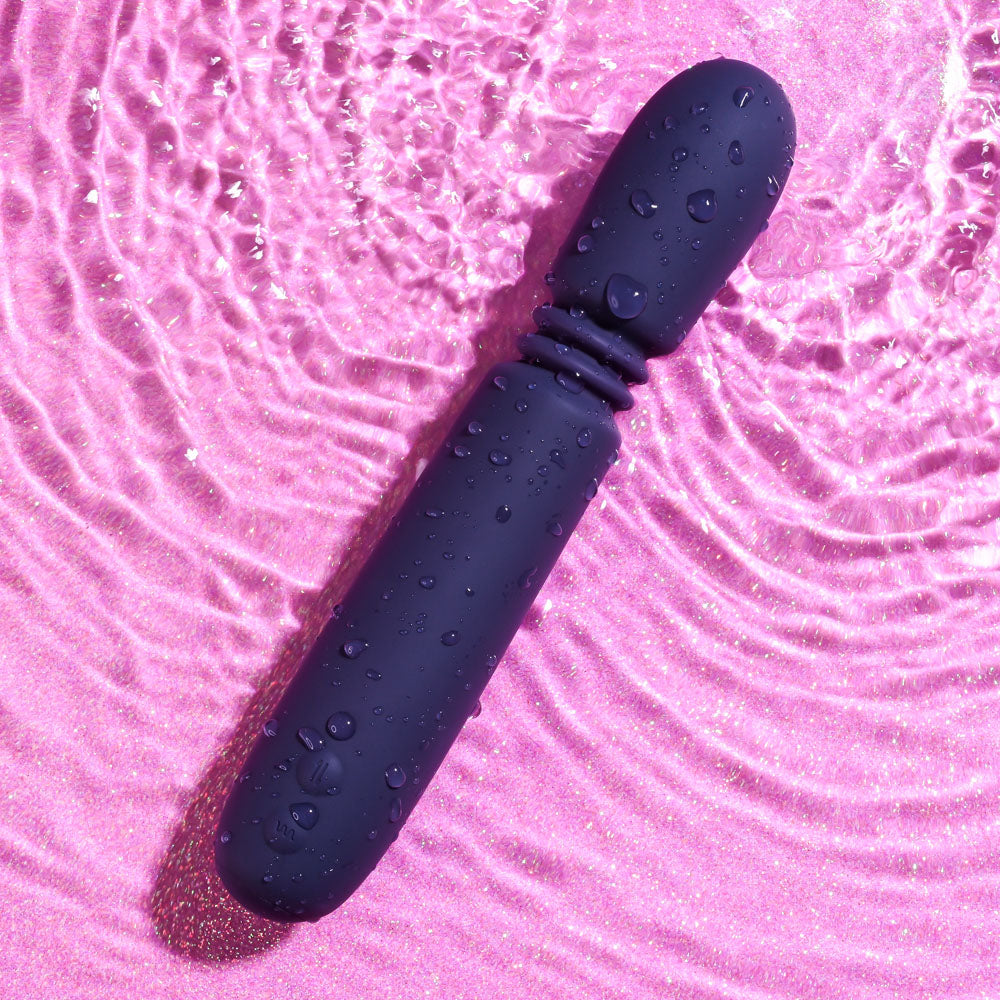 Evolved HANDY THRUSTER - Purple 20.3 cm USB Rechargeable Thrusting Vibrator-EN-RS-3069-2