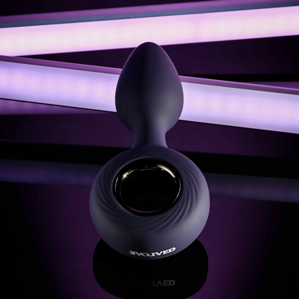 Evolved MY PRECIOUS - Blue 12.7 cm USB Rechargeable Vibrating Butt Plug-EN-RS-4813-2