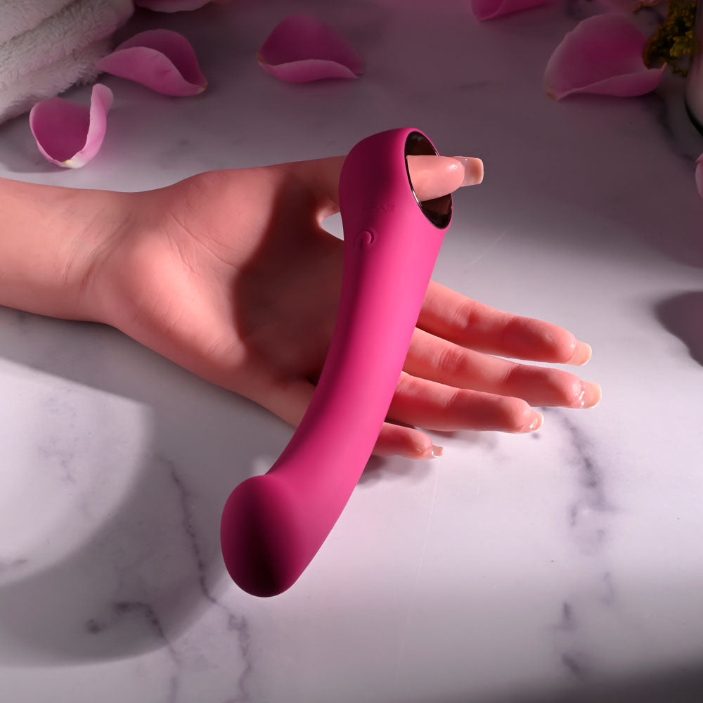 Evolved PLEASURE CURVE - Pink 19 cm USB Rechargeable Vibrator-EN-RS-4905-2