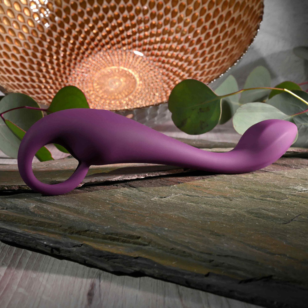 Evolved LOCHNESS G - Purple 19 cm USB Rechargeable Vibrator-EN-RS-5452-2