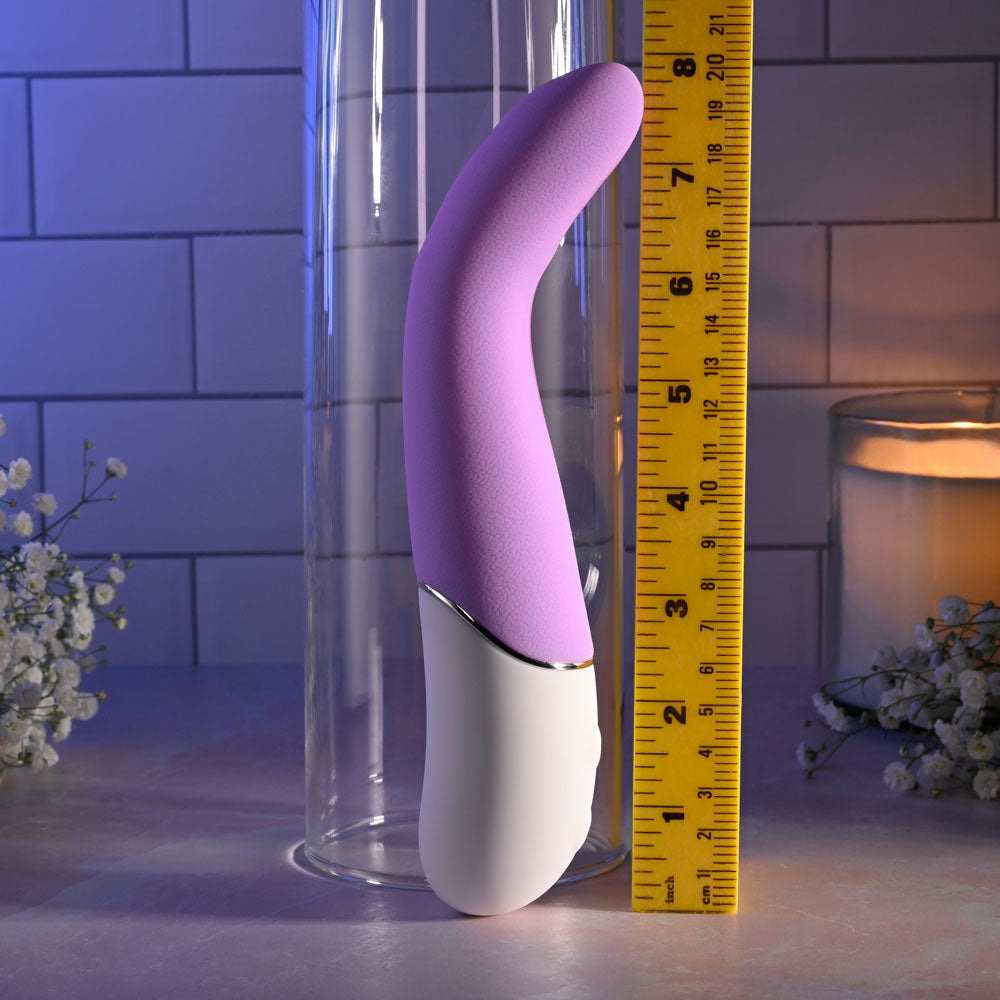 Evolved SLIP OF THE TONGUE - Purple 21.1 cm USB Rechargeable Flicking Tongue Vibrator-EN-RS-5674-2