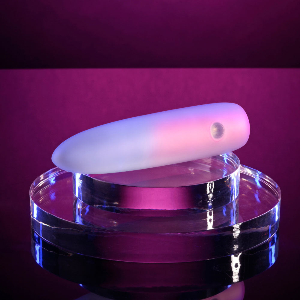 Evolved PARADISE BULLET - Pink/Purple 10.2 cm USB Rechargeable Bullet-EN-RS-5698-2