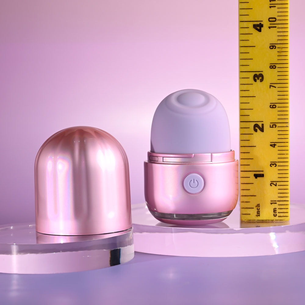 Evolved VACATION VIBES - TAPPING - Pink 8.5 cm USB Rechargeable Tapping Stimulator-EN-RS-5988-2