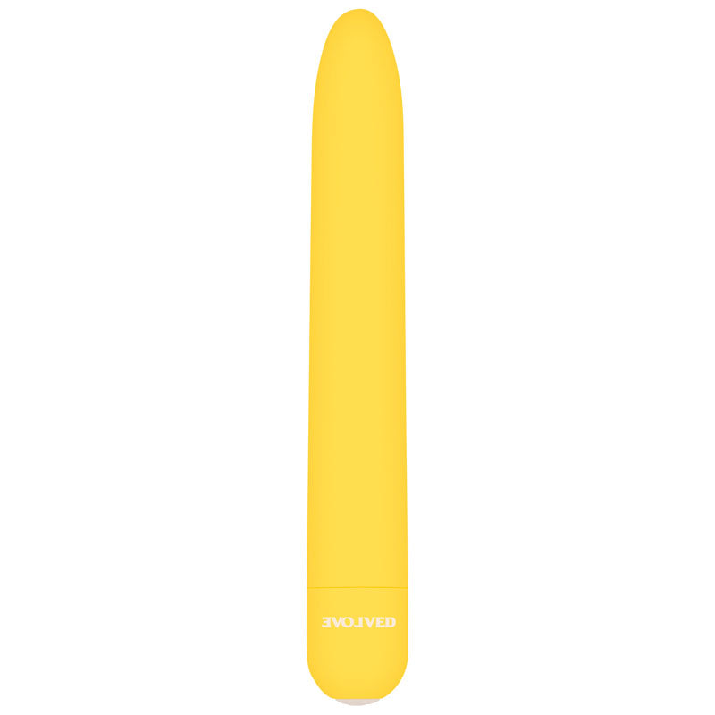 Evolved Sunny Sensations - Yellow 18.6 cm USB Rechargeable Vibrator-EN-RS-7273-2