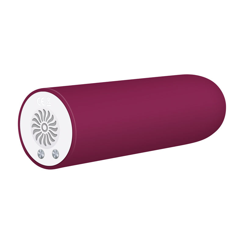 Evolved Mighty Thick - Burgundy Red 9 cm USB Rechargeable Bullet-EN-RS-7624-2